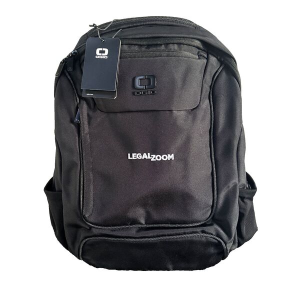 OGIO ® Range Pack 91007 Black NEW Backpack Laptop Travel Ergonomic Co.Embroidery